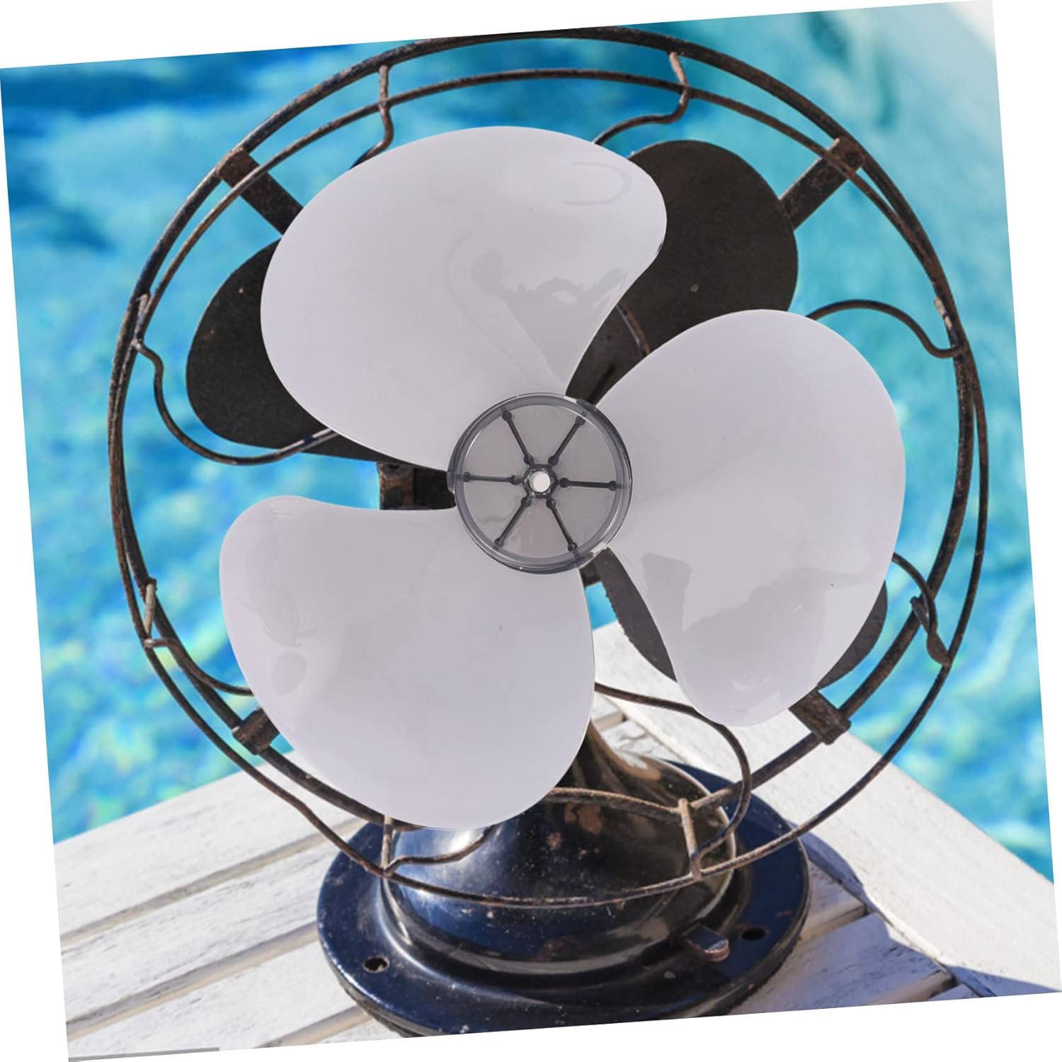 Ventilador eléctrico con hoja de ventilador de pie, accesorio de ventilador de...