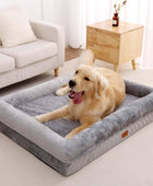 Cama para perro XL, cama ortopédica lavable para perro con funda extraíble,...