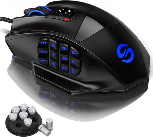 Mouse de gaming (Venus), Negro