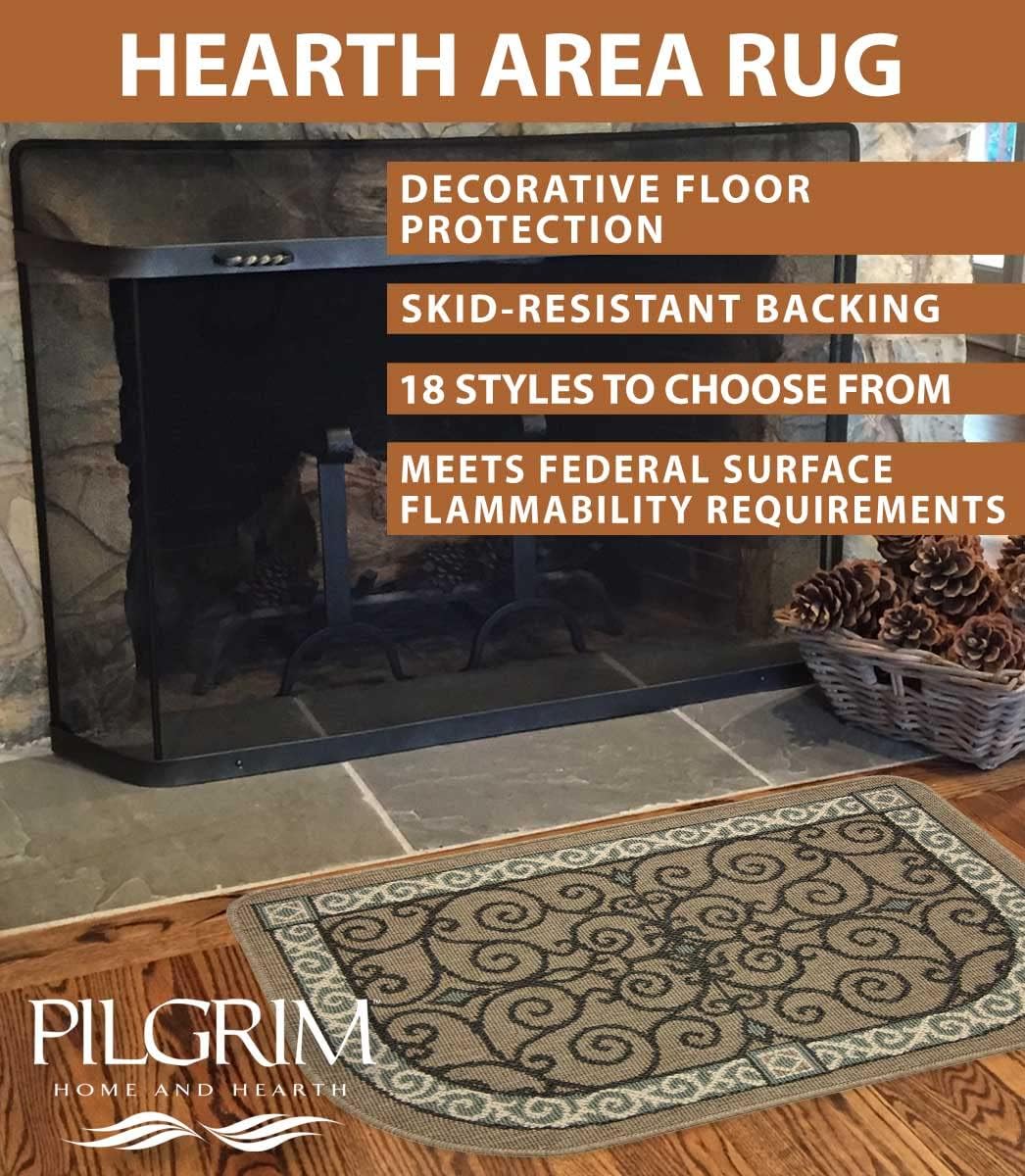 Pilgrim Home And Hearth 19637-1 Alfombras de área, 46 x 27 pulgadas, hermosas
