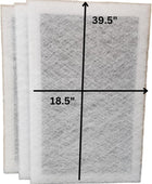 Filtros de envío rápido, paquete de 3 unidades compatibles con almohadillas de...