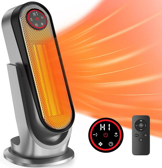 Calentador de espacio para uso en interiores, calentamiento rápido de 1500 W