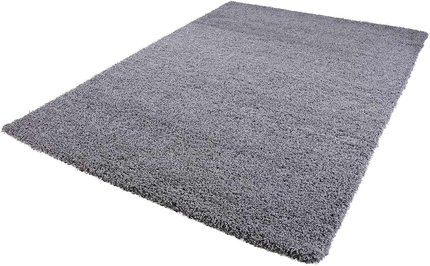 Colección de alfombras súper suaves (8 x 10 pies, gris)