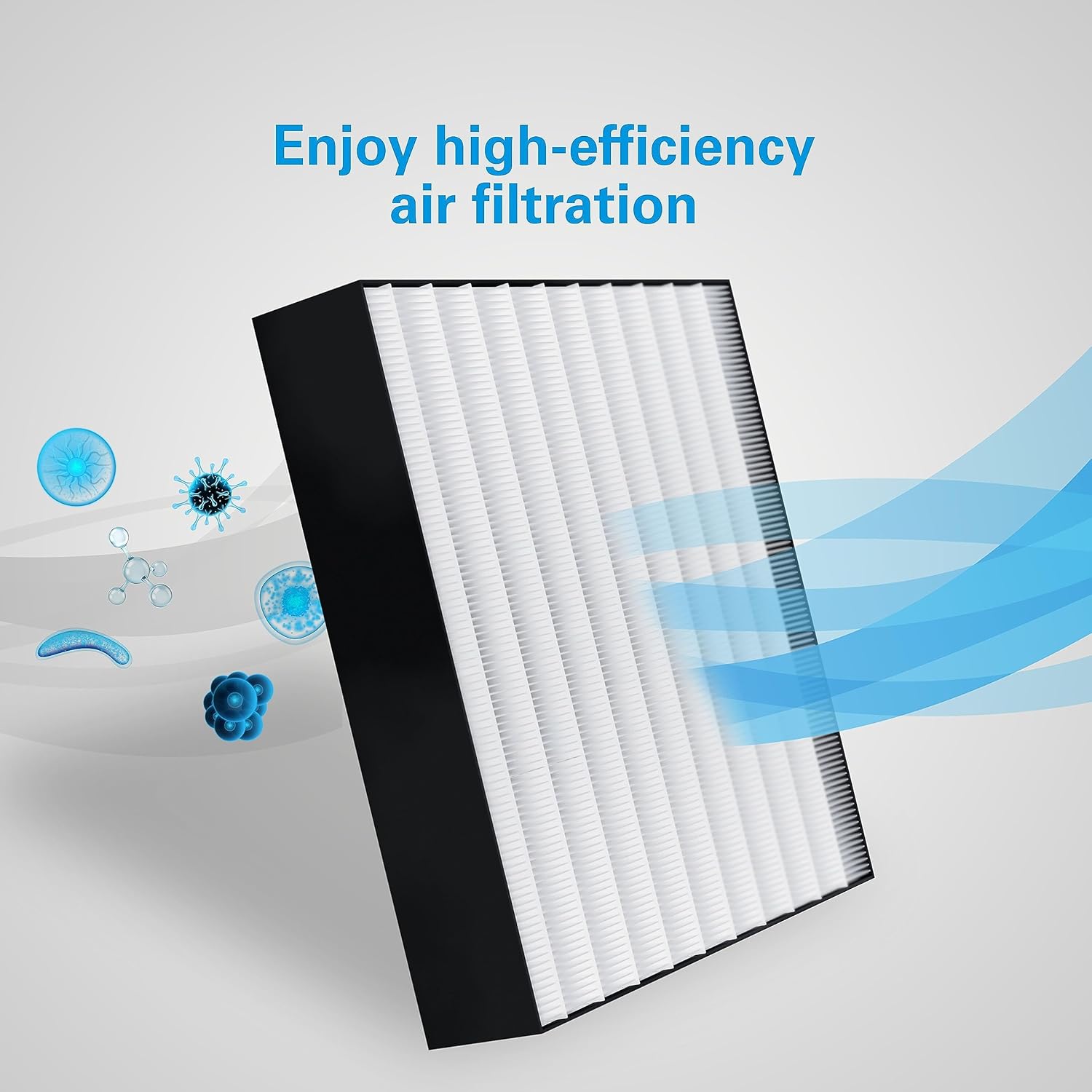 Daikin Filtro HEPA, reemplazo del filtro purificador de aire, filtro...