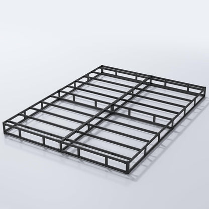 ALDRICH Base de colchón de metal resistente de 5 pulgadas, capacidad máxima de