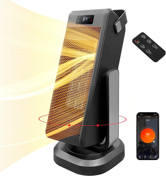 Calentador de espacio, calentador eléctrico rápido de 1500 W para uso en