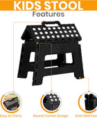Utopia Home - Taburete plegable, taburete de pie de 9 pulgadas de ancho,...