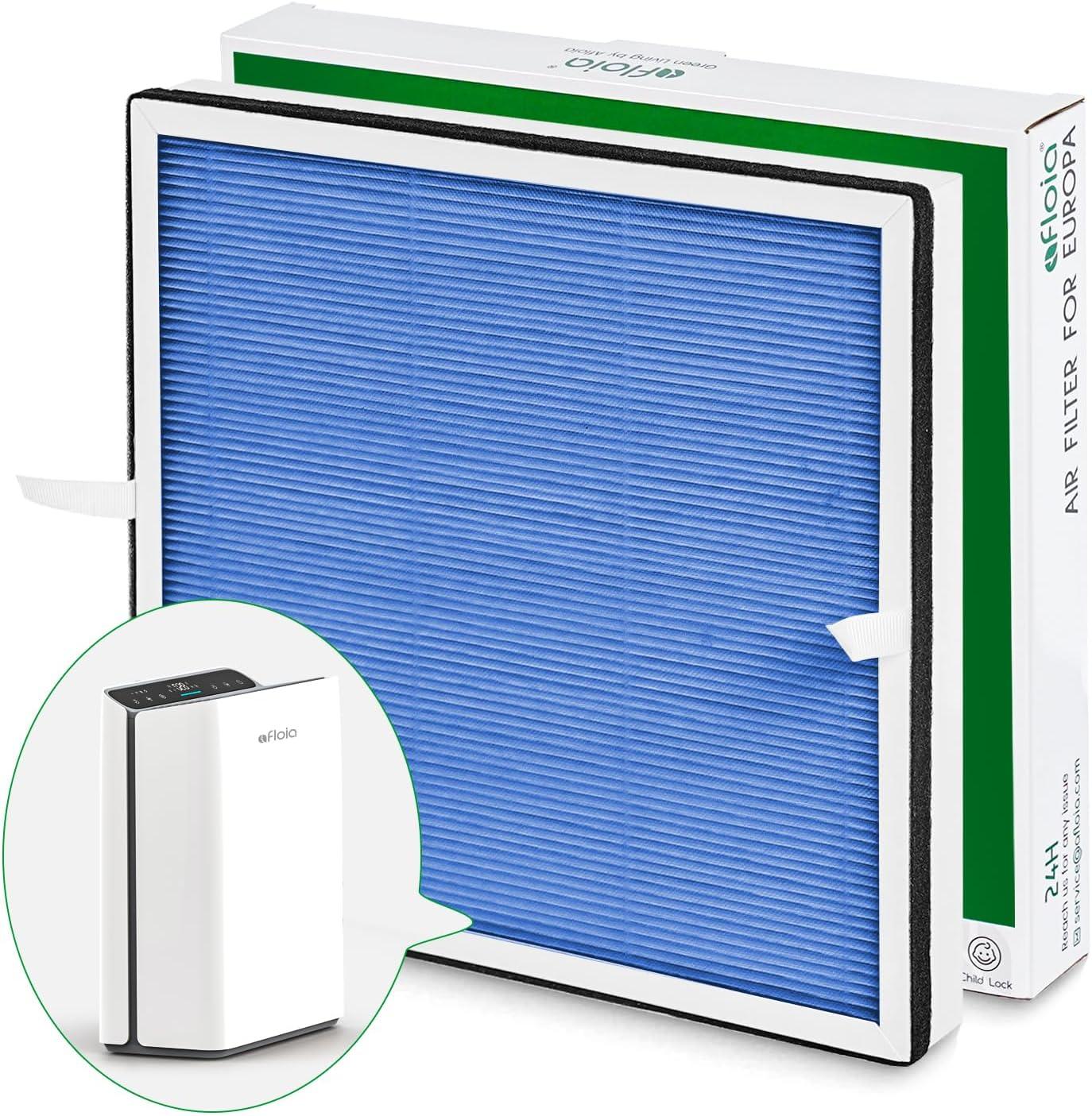 Filtro de alergia para mascotas, compatible con purificador de aire Europa,