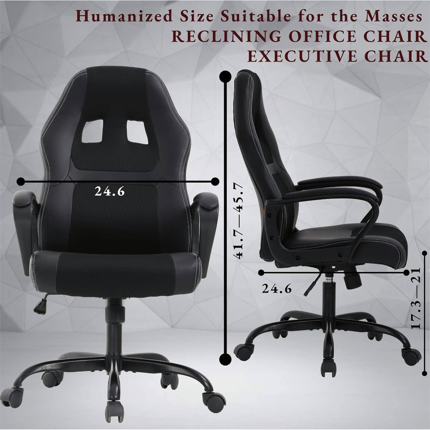 Silla ergonómica para videojuegos, 250 libras, respaldo alto, silla de...