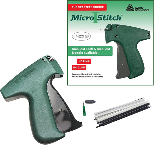 El kit original MicroStitch Micro-Fastener Kit tu mejor pistola de puntada...