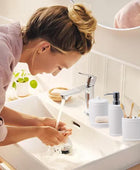 Juego de accesorios de baño, juego completo de accesorios de baño de cerámica...