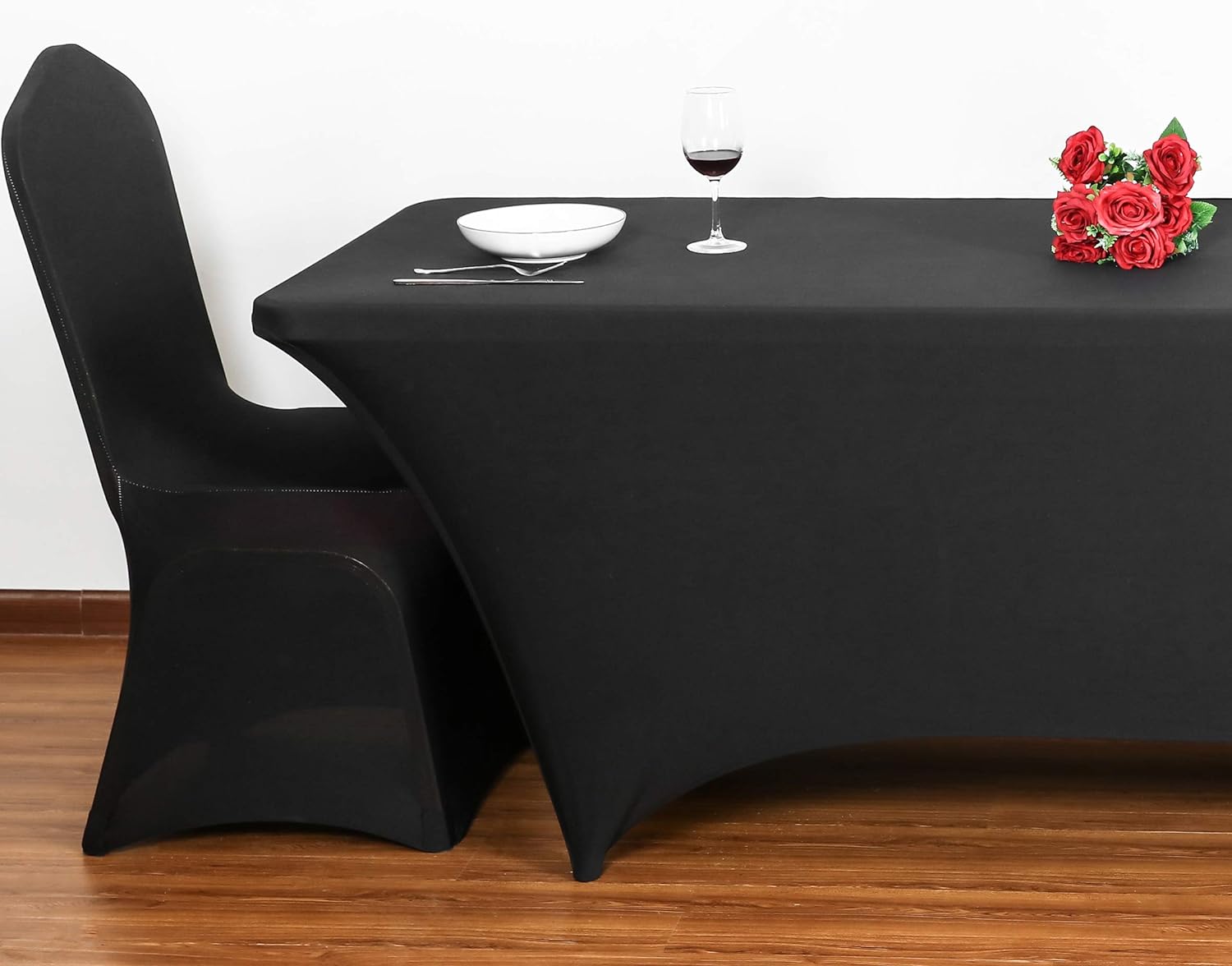 Obstal - Funda de licra elástica para mesas plegables estándar - Mantel...