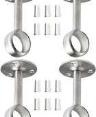 Creatyi Soportes de barra de armario resistentes para cortina de ducha,...