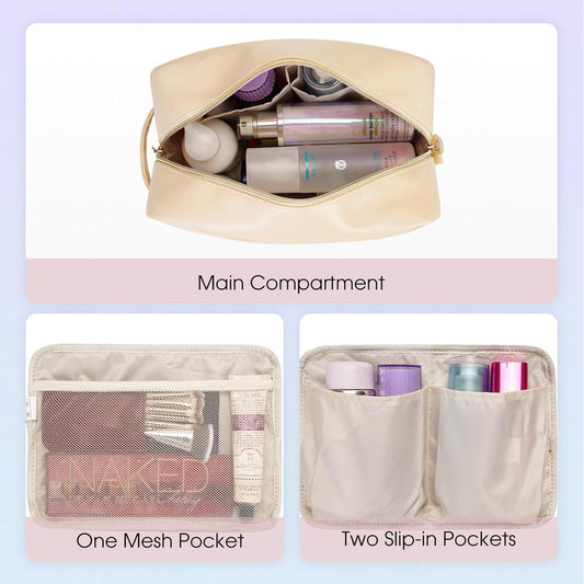 Bolsa de maquillaje para bolso, bolsas de cosméticos para mujer, organizador de