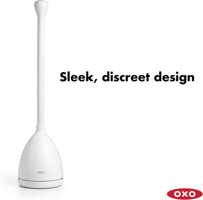 OXO Good Grips Émbolo de inodoro con soporte