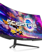 Sceptre - Monitor curvado de 30 pulgadas para videojuegos, 219, 2560 x 1080,...