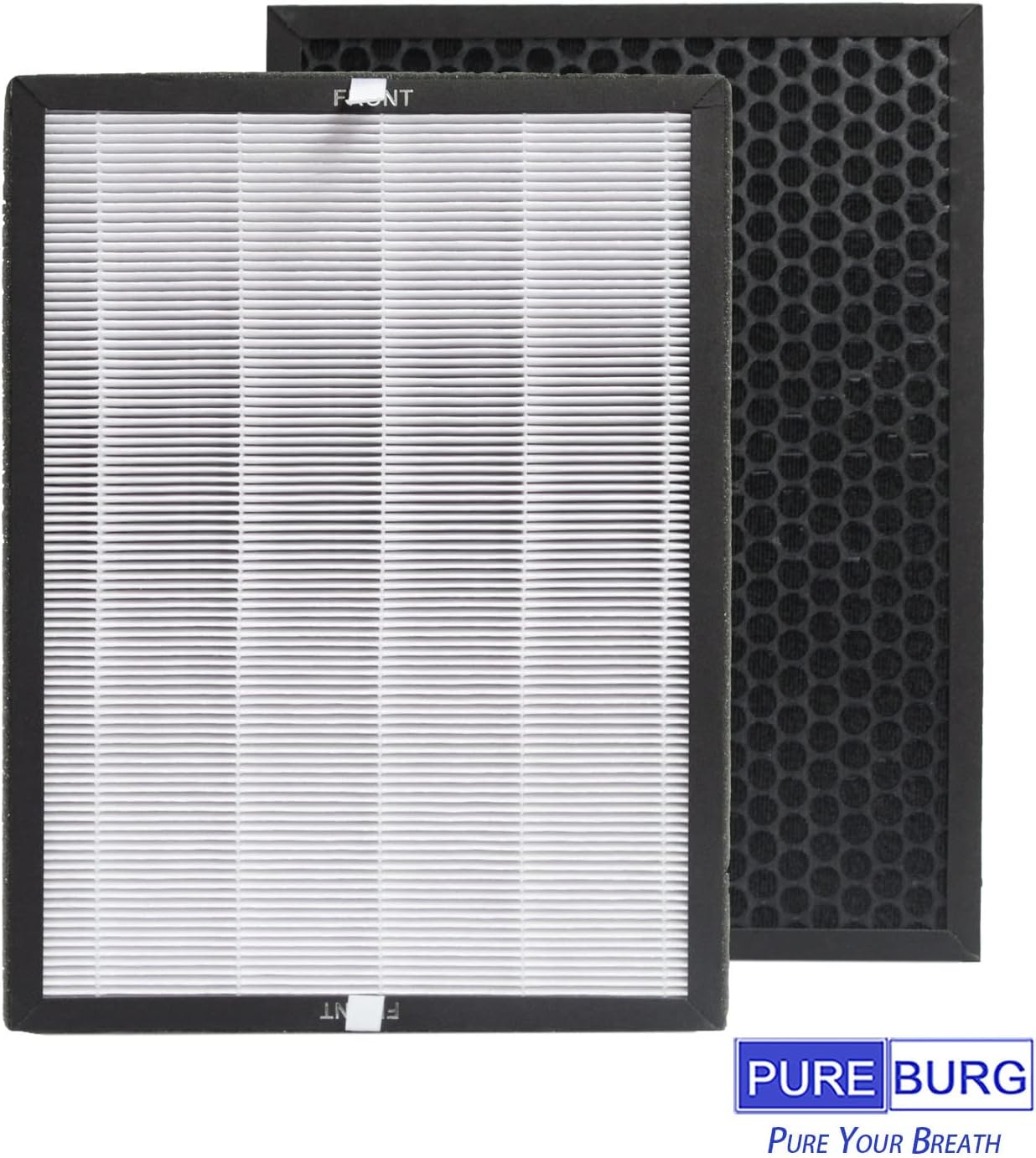 PUREBURG Filtros de repuesto compatibles con purificadores de aire Aiper KJ200...