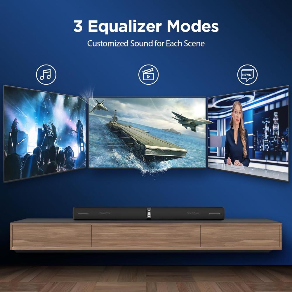 Barra de sonido para Smart TV, con sonido de 90 W