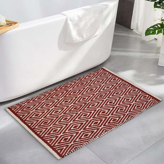 Chardin Home, tapete 100% algodón, reversible por completo, de 21 x 34...