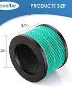 MK01 MK06 - Filtro de repuesto True HEPA compatible con AROEVE MK01 MK06 Kloudi...