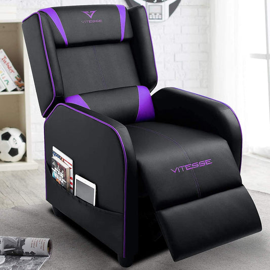 VITESSE - Silla reclinable para juegos VIT, para una persona. Moderno sofá de...