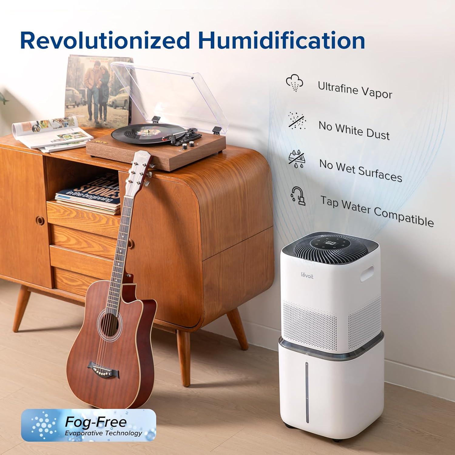 Humidificadores evaporativos inteligentes superiores 6000S para toda la casa
