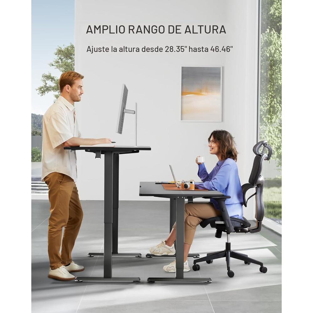Escritorio Eléctrico De Pie Con Altura Ajustable, ErGear, Para Sentarse Y Pararse