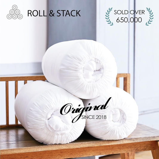 Bolsas de almacenamiento Roll&Stack para edredones, mantas, ropa, armario,...