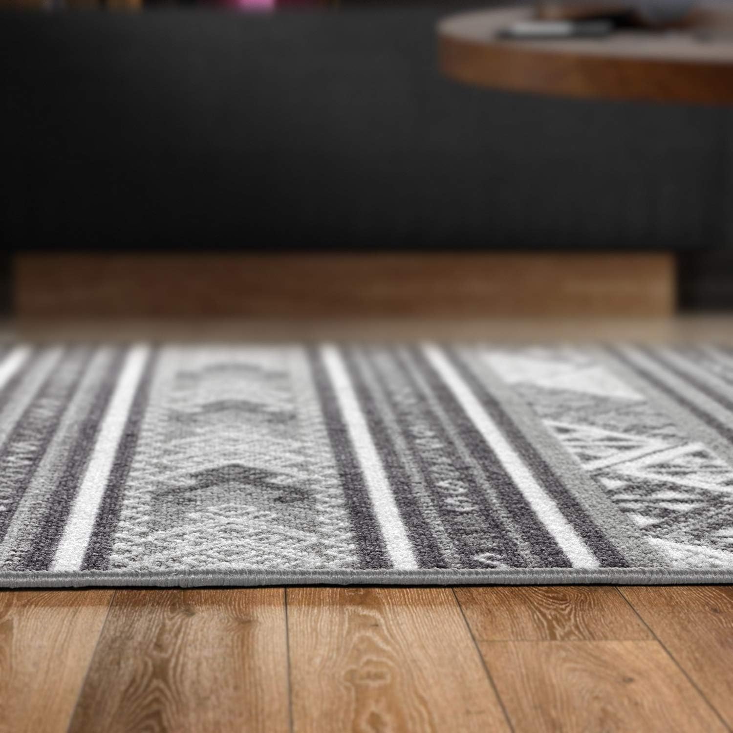 Antep Rugs - Alfombra de área antideslizante con base de goma, diseño...
