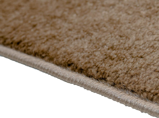 Alfombra lavable de tamaño personalizado, color beige, (5 pies de largo x 26...