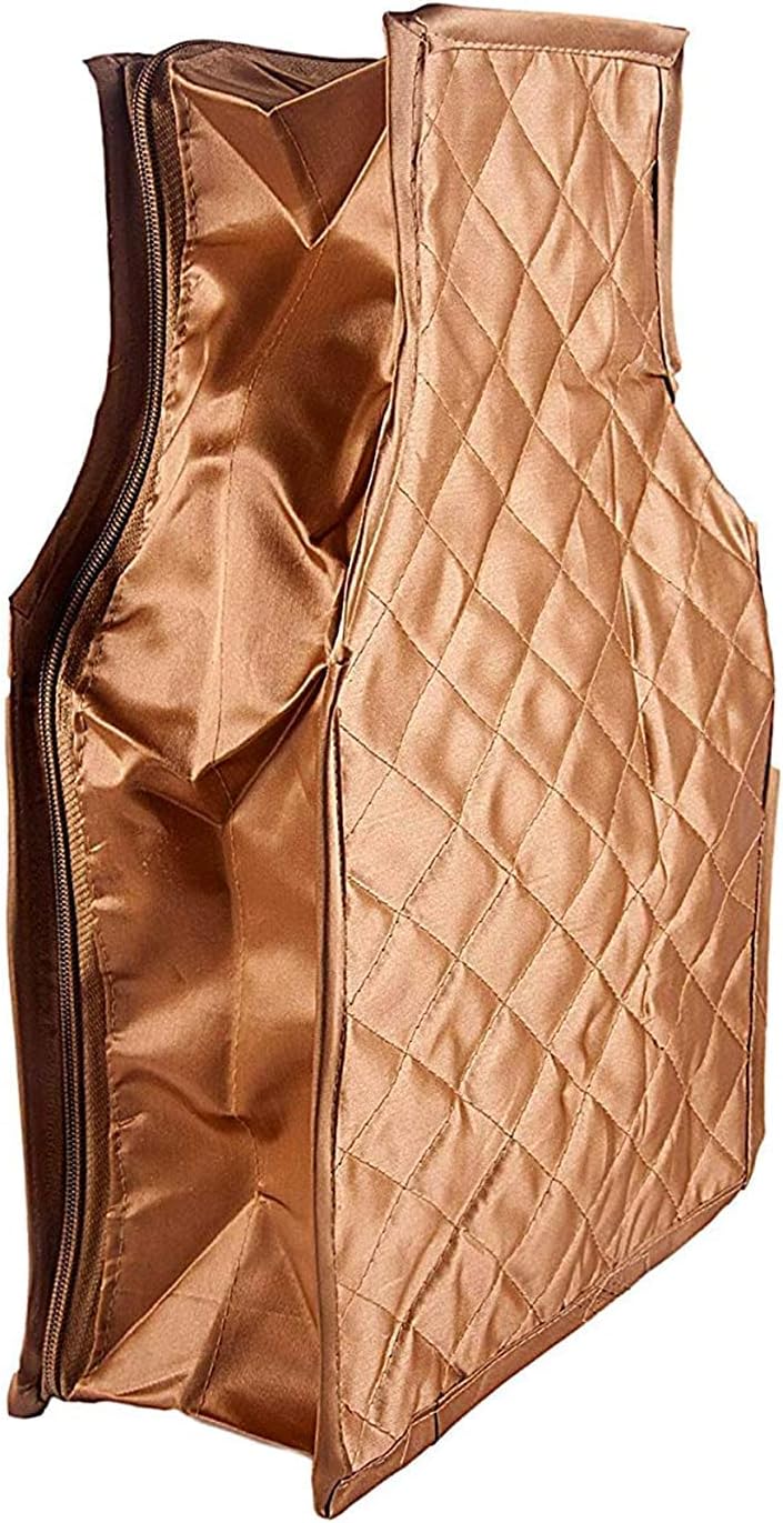 Juego de 4 piezas de tela de satén para blusas, bolsa de almacenamiento de ropa...