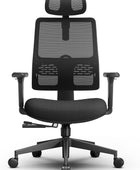 Newtral Silla ergonómica de oficina en casa, silla de escritorio de respaldo...