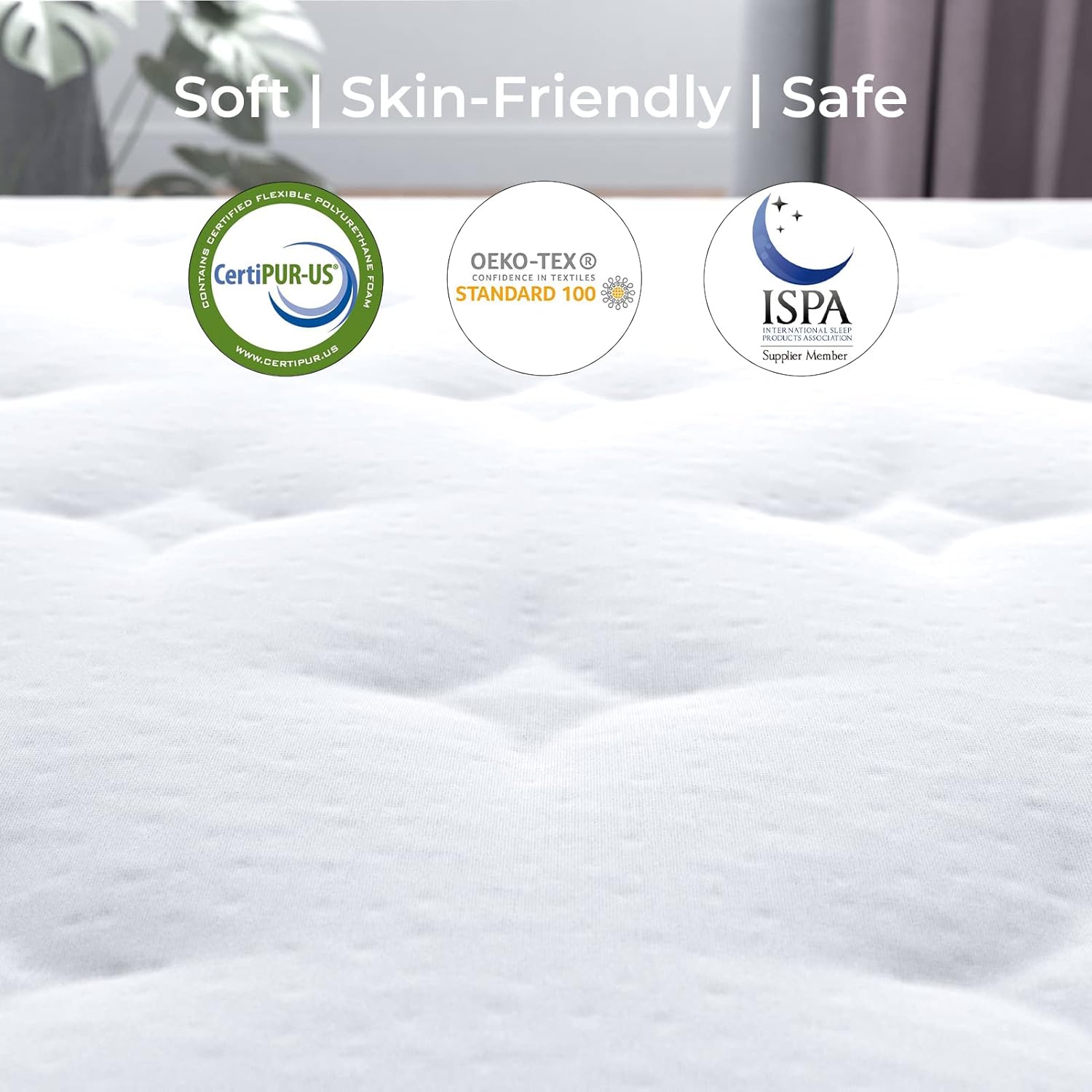 Twin Mattress, 12 Inch Hybrid Twin Mattress, Twin Size Mattress in a Box, Plush