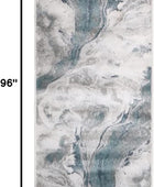 SUPERIOR Alfombra de pasillo para interiores, respaldo de yute, abstracto de...