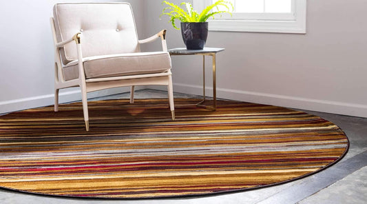Unique Loom Barista Collection - Alfombra moderna a cuadros, contemporánea,...