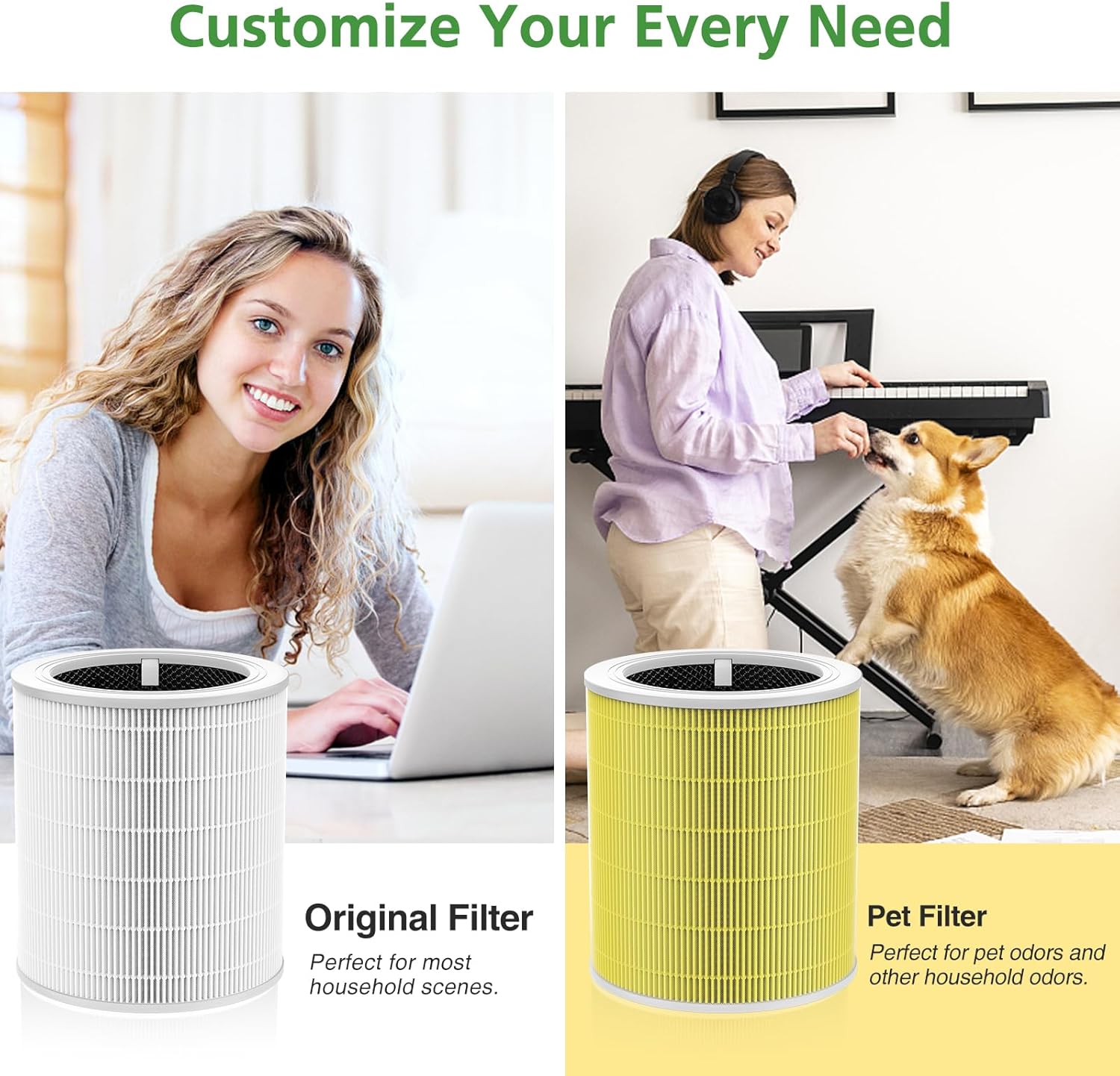 Core 600S - Filtro de repuesto para el cuidado de mascotas para purificador de...