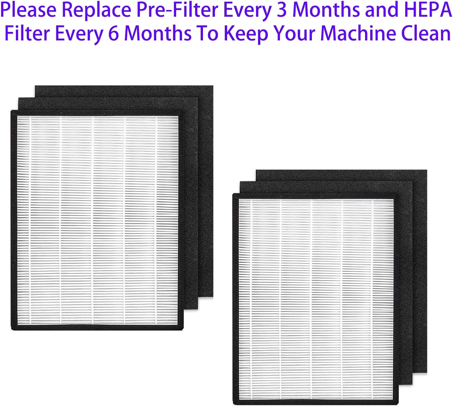 Filtro de repuesto EPI-328 para purificador de aire COLZER EPI-328 y Domccy...