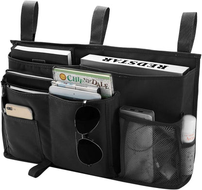 Bseash Organizador colgante de 8 bolsillos de tela oxford 600 D, bolsa de