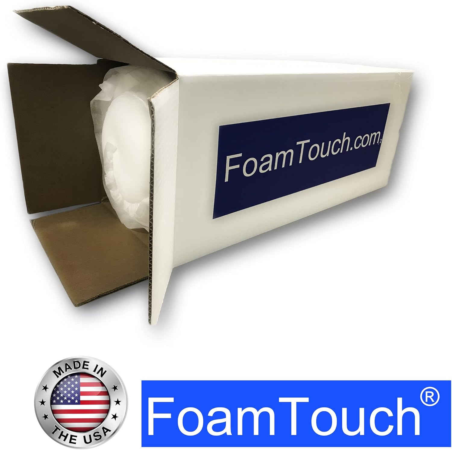 FoamTouch Colchón litera de 3 pulgadas de alto x 32 pulgadas de ancho x 75...