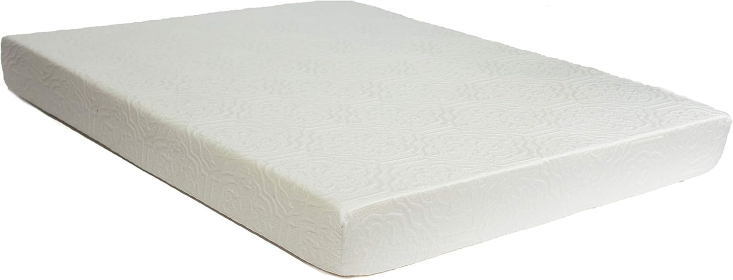 American Made Colchón de espuma viscoelástica de gel de 6 pulgadas, tacto medio
