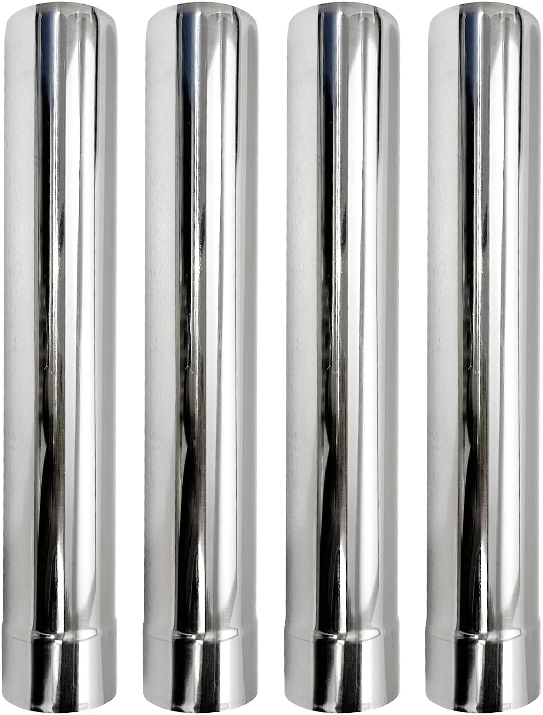 Tubo de estufa para acampar de 2.36 pulgadas de acero inoxidable 4 tubos de...