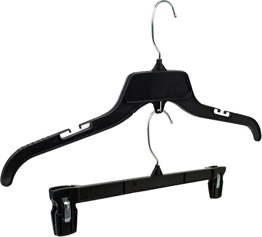 HangOn Combo Set de perchas de plástico reciclado para camisas y pantalones, 17...