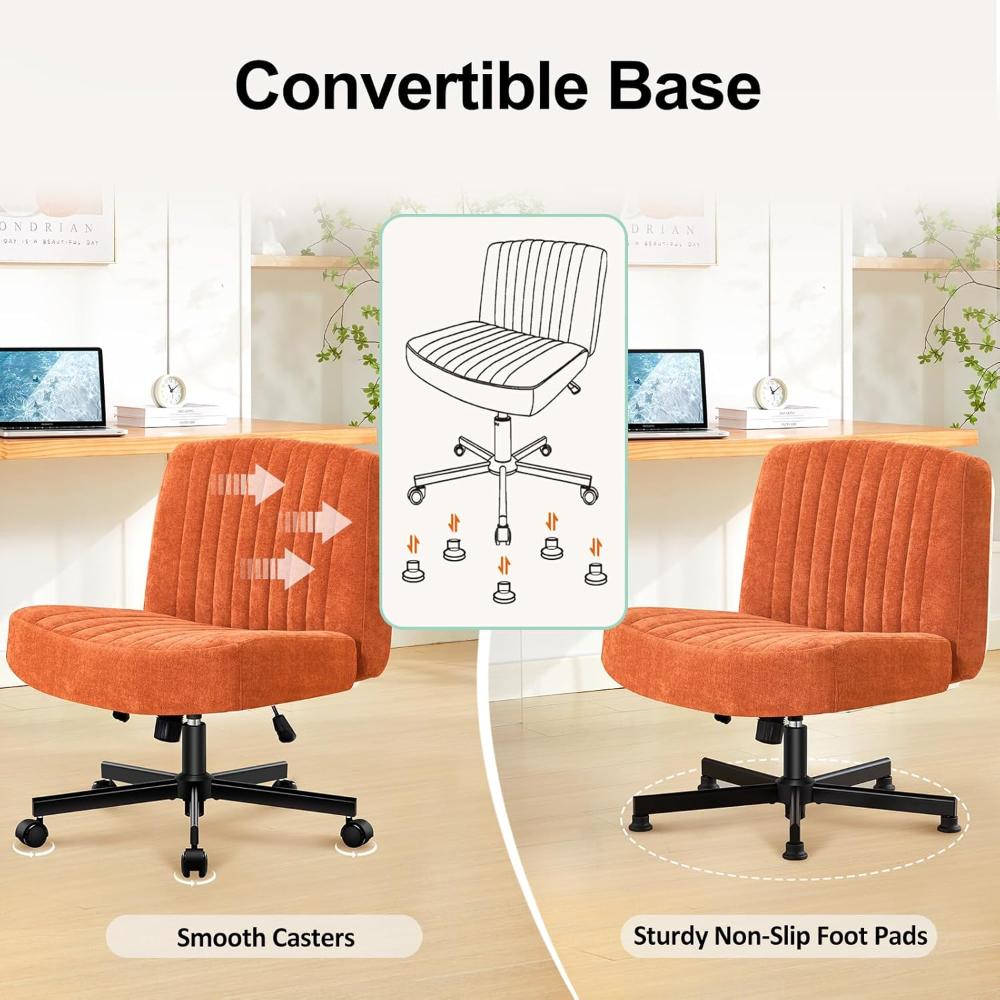 Silla Shipborne, Cruzada De Base Convertible Naranja Sin Brazos