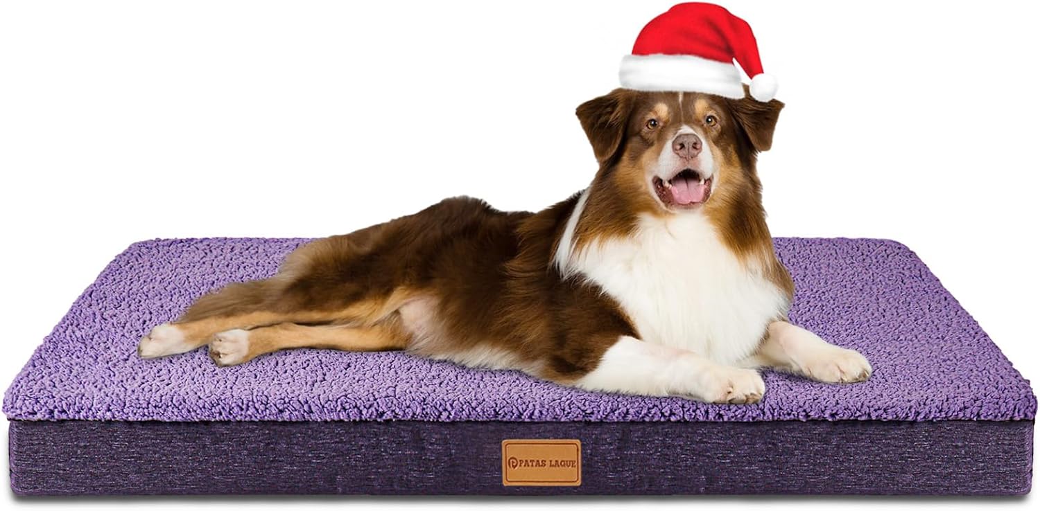 Patas Lague Cama ortopédica para perros medianos de 36 x 24 pulgadas, suave y...