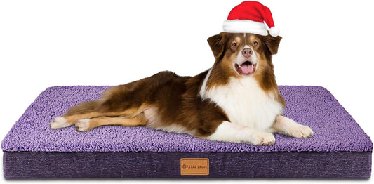 Patas Lague Cama ortopédica para perros medianos de 36 x 24 pulgadas, suave y...