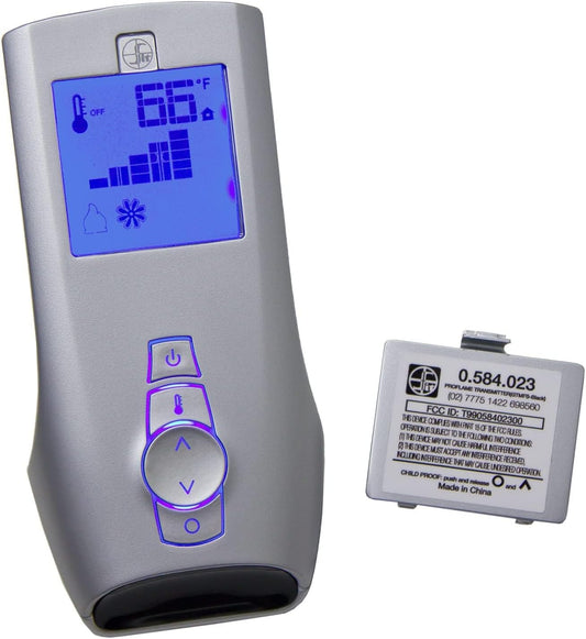 Sit 0.584.023 Proflame 1 Transmisor de plata Serie GTMF Termostato de mano con...
