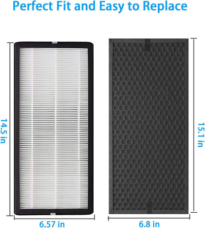 Kit de filtro de repuesto PU4020 compatible con Rowenta Intense Pure 4010