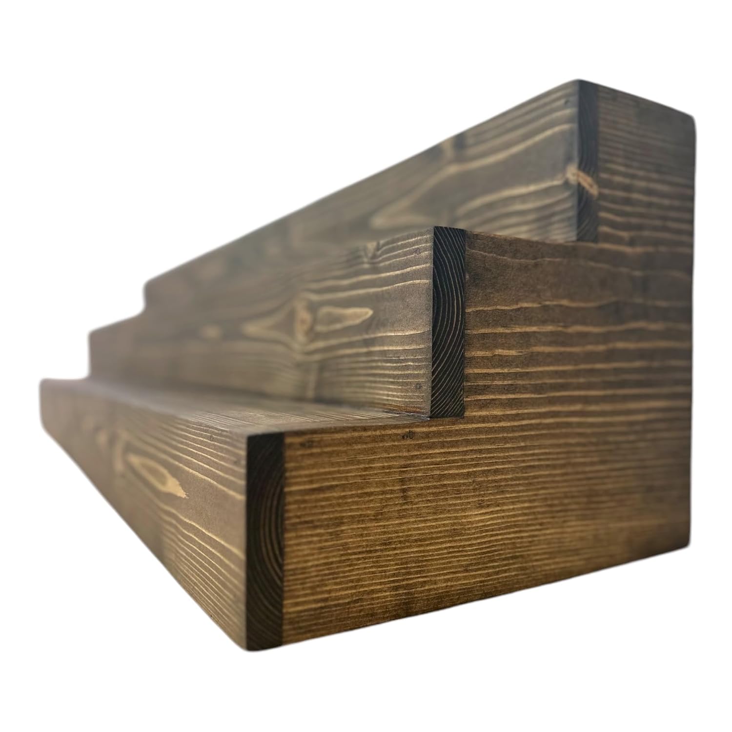 Handmade Tiered Display Shelving - Three Tier Bar Display - Bar Organizer -...