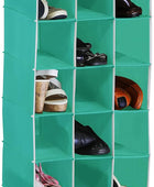 Simple Houseware Organizadores colgantes de armario con estantes de zapatos de...