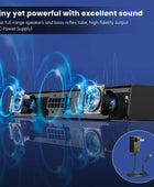 Barra de sonido, BESTISAN Barra de sonido de 50 vatios con HDMI, óptica,...